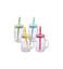 Foto de FRASCO CHOPP 450 ML C/CAÑITA Y T/FLOREAD