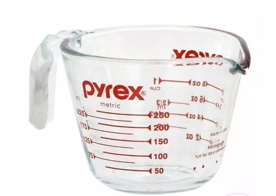 Foto de TAZA DE MEDIDA 250 ML 1 TAZA PYREX