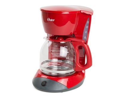 Foto de CAFETERA OSTER 12TZ ROJA BVSTDCDW12R 