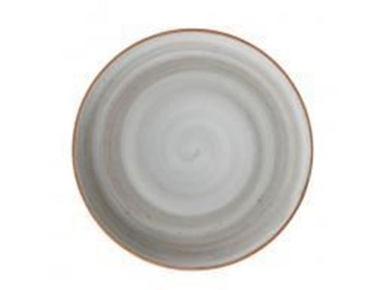 Foto de PLATO PANDO COUPE 17.2 CM. GRIS CORONA